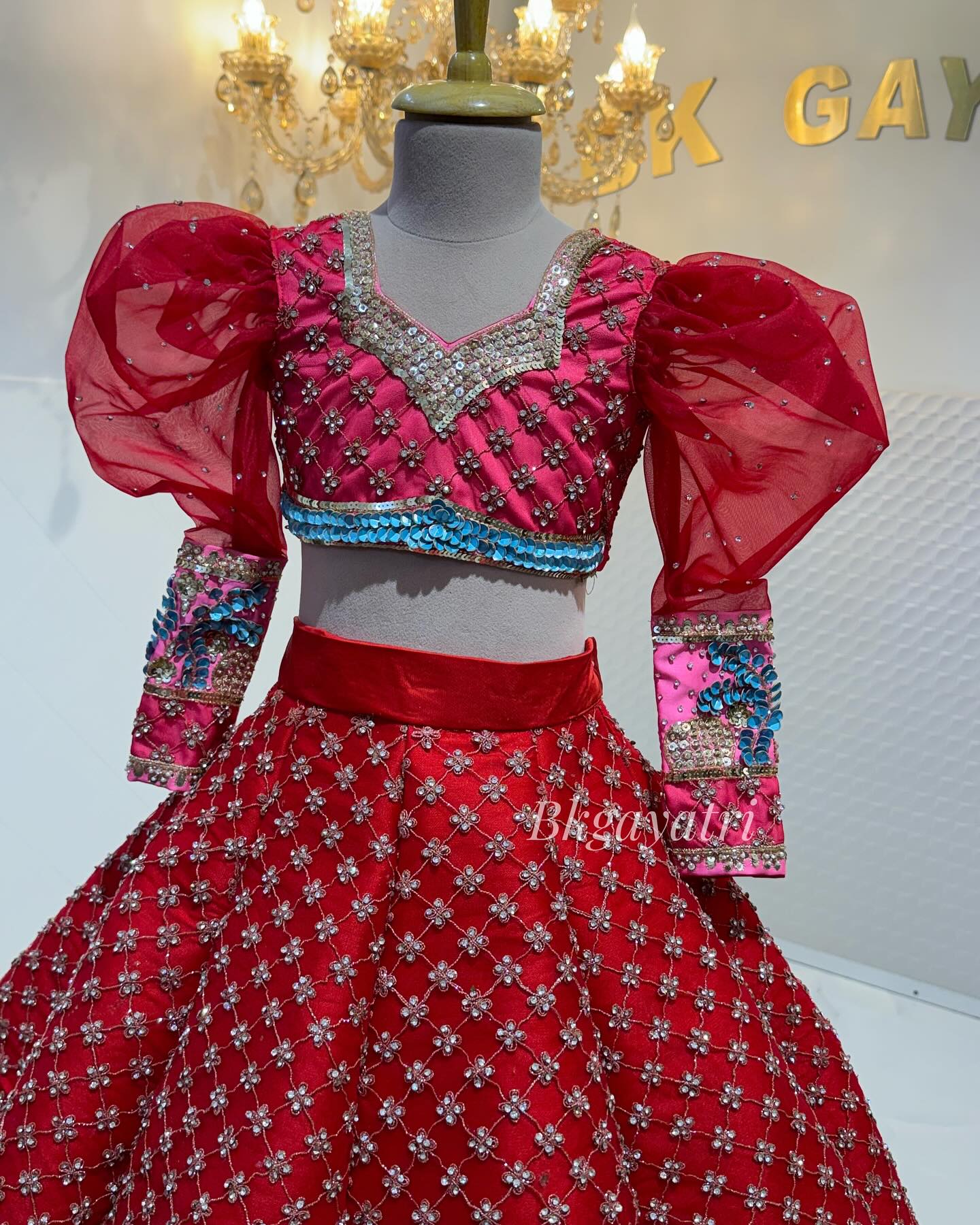 Royal Vintage Lehenga - BK Gayatri Official