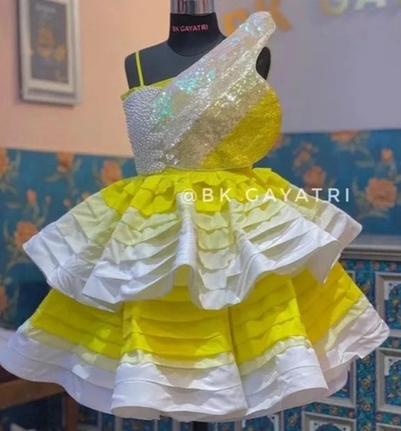 3D Pearl Butterfly Dress - BK Gayatri Official