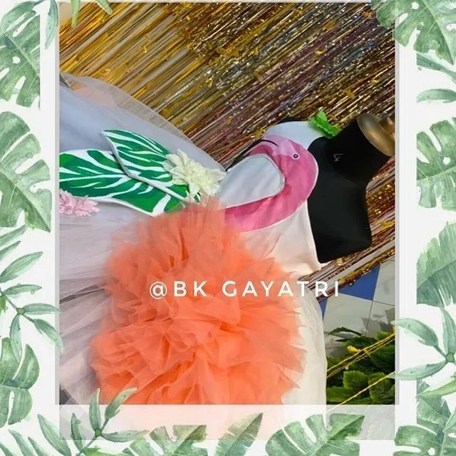 Flamingo Dress - BK Gayatri Official