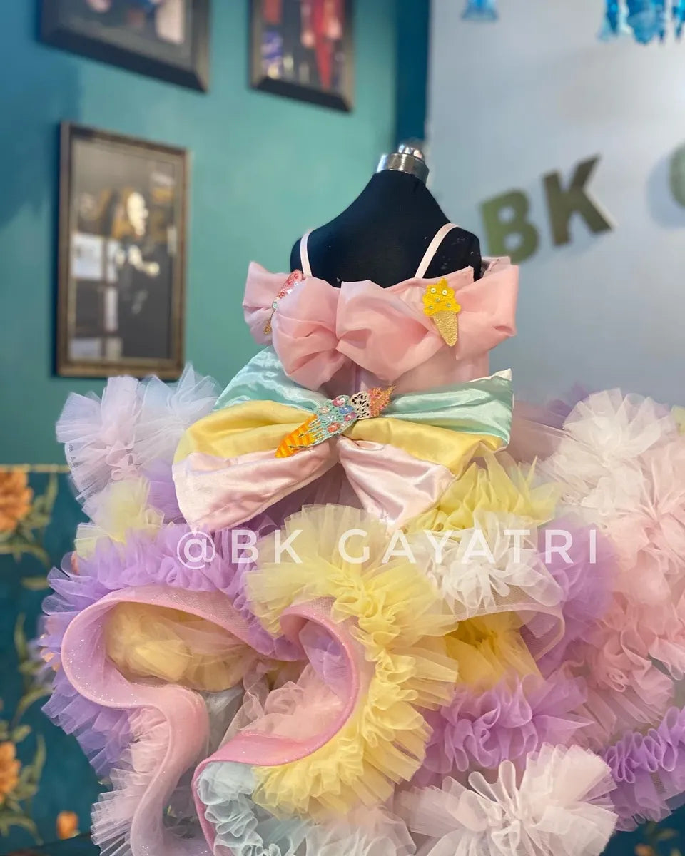 3D Ice Cream Dress - BK Gayatri Official