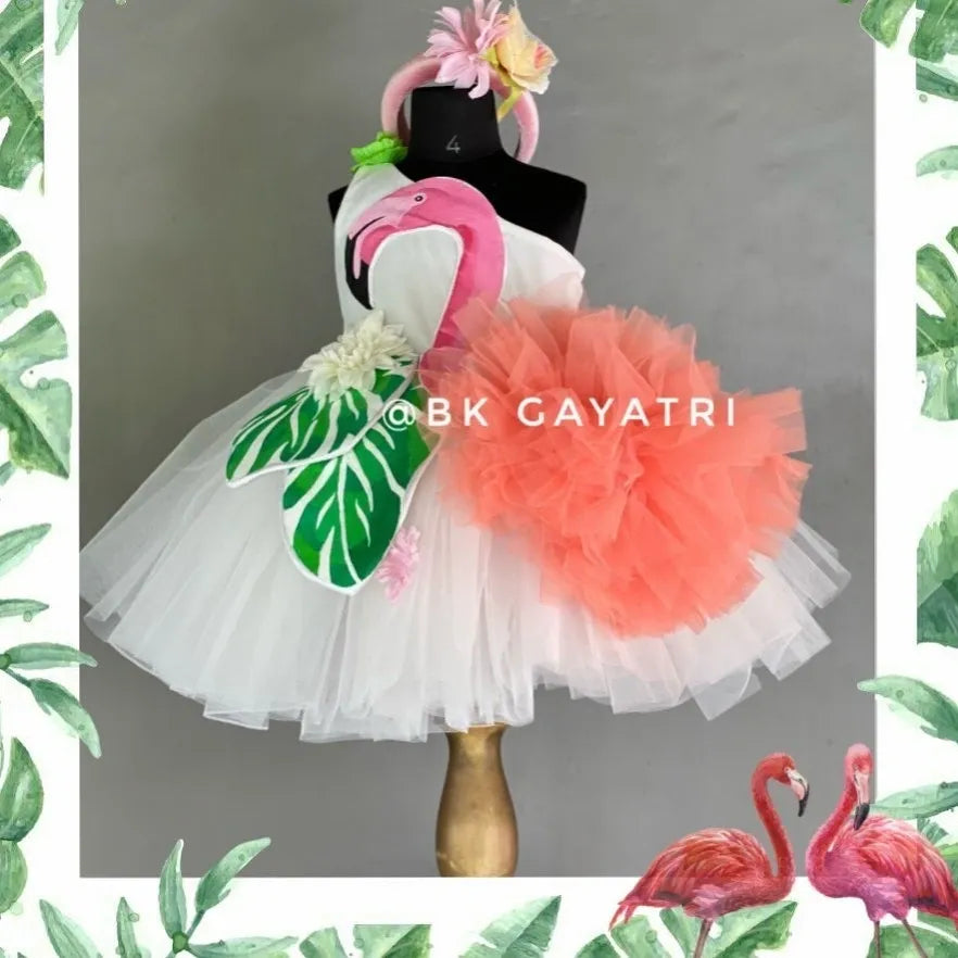 Flamingo Dress - BK Gayatri Official