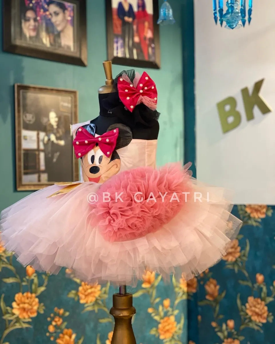 3D Minnie Mouse Dress - BK Gayatri Official