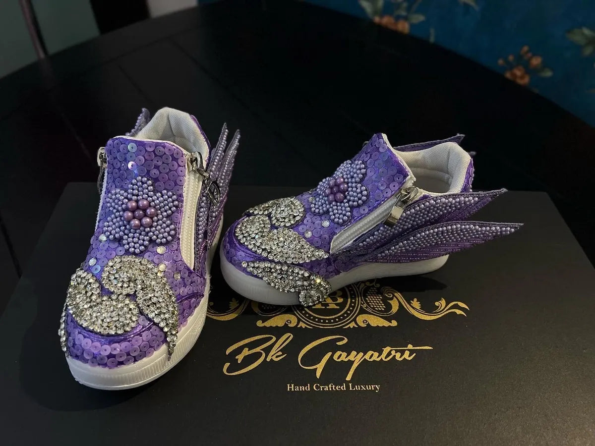 Lilac boots - BK Gayatri Official