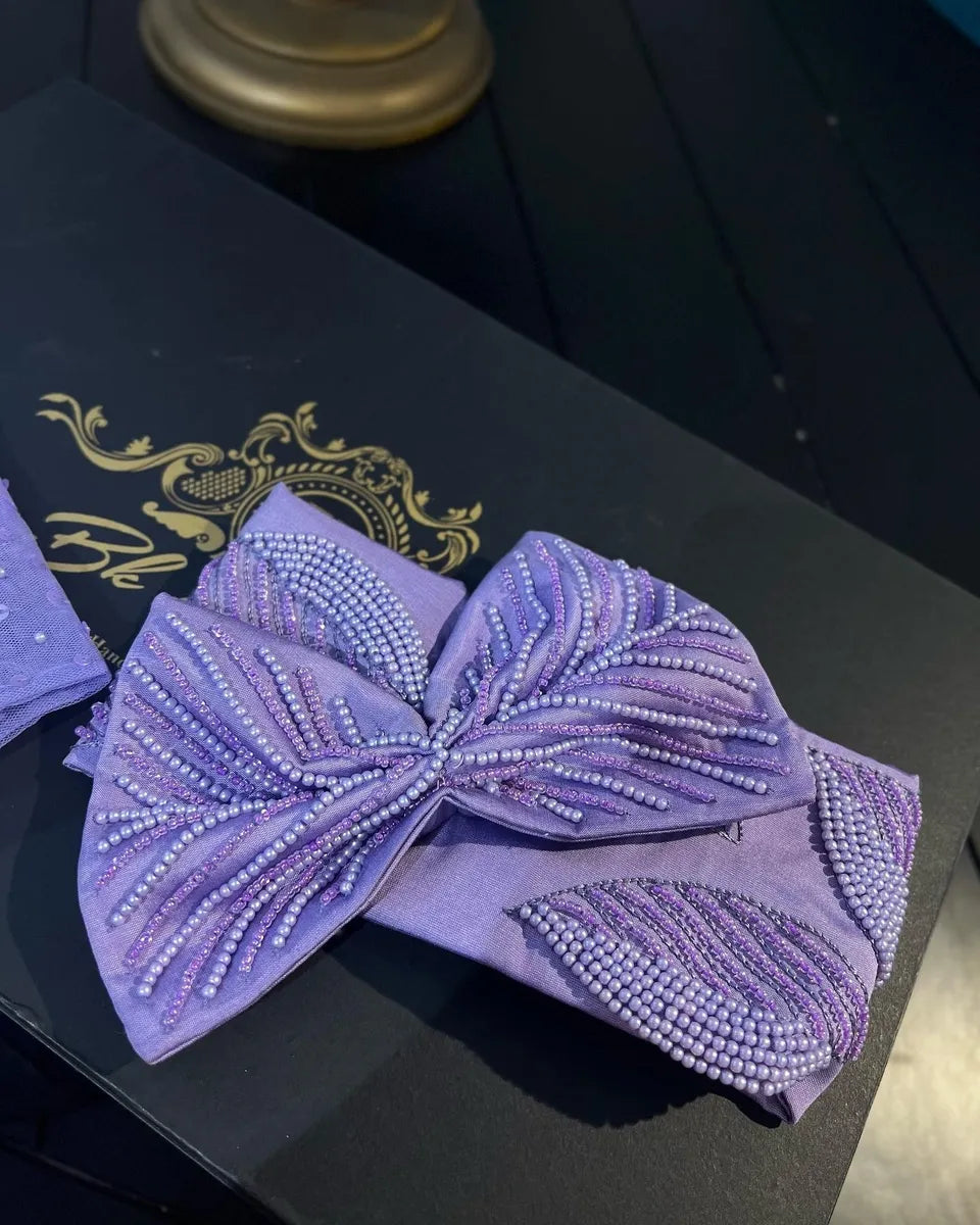 Lilac bow - BK Gayatri Official