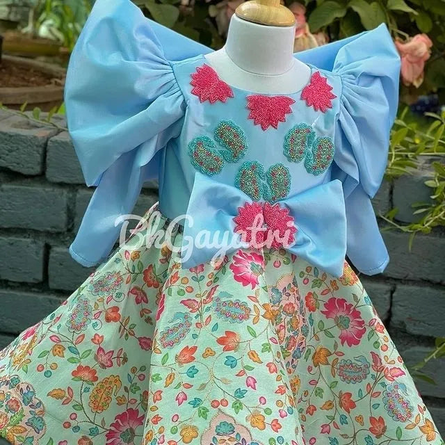 Blue Belle Dress - BK Gayatri Official